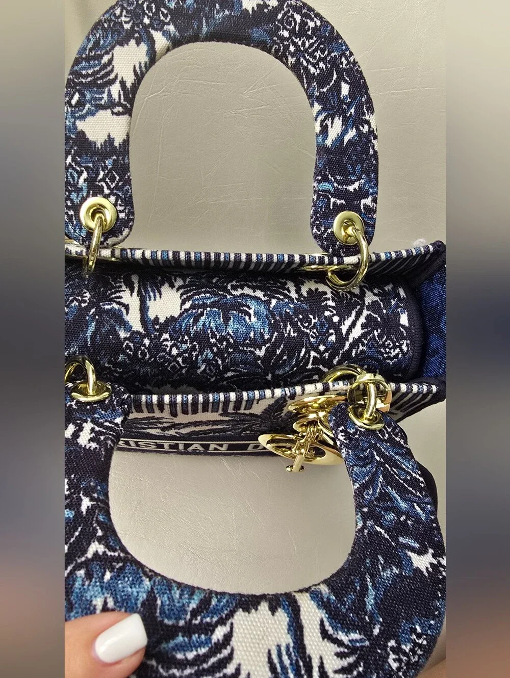 COPY - Dior Lady D-lite bag not designer but so alike medium bag 24 with…